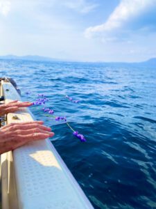 別府湾で墓じまいから海洋散骨