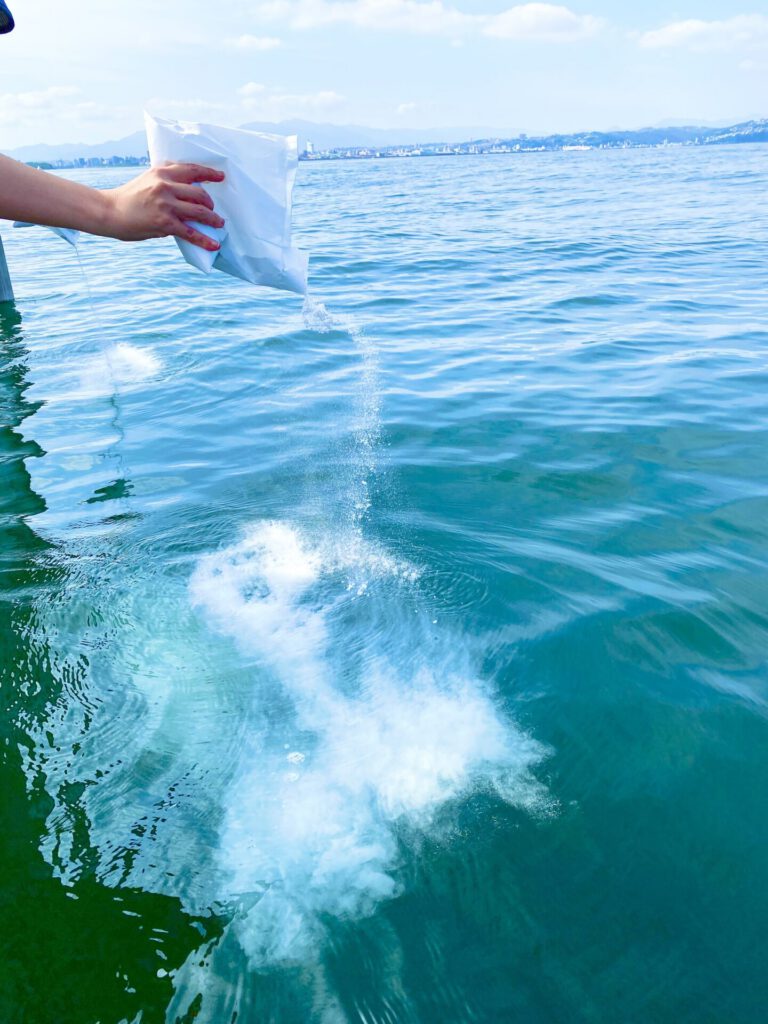 大分で海洋散骨