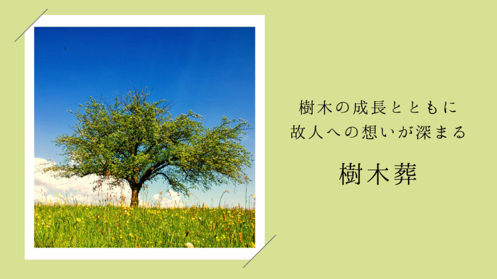 大分県で樹木葬