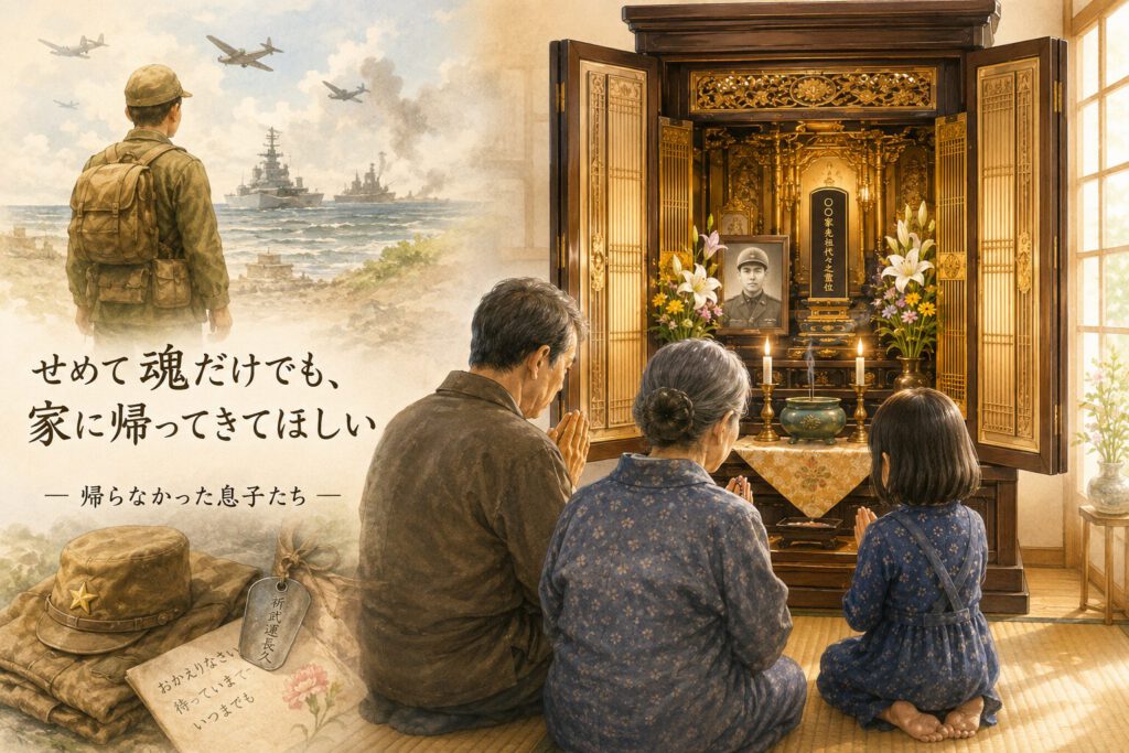 昭和の黒塗り金箔大型仏壇
